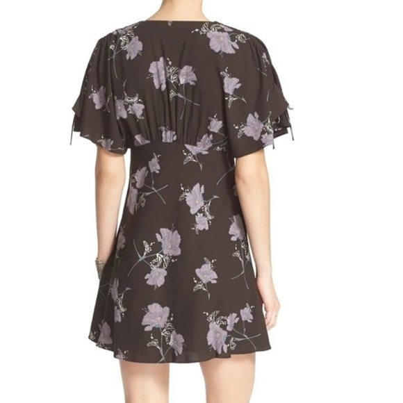 Free People 'Melanie' Floral Print Fit & Flare Dress Night Combo - Picture 3 of 14